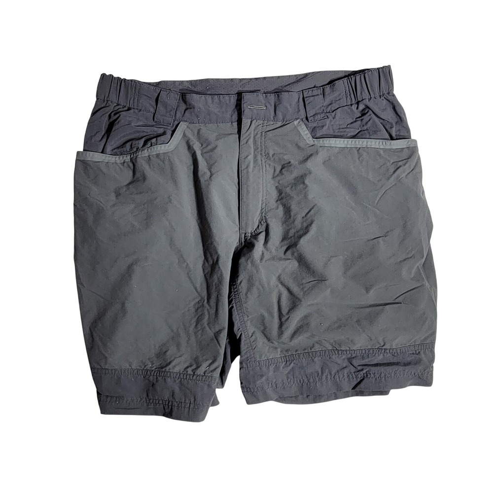 Patagonia Gi III Shorts Mens Large Grey Nylon Hiking Outdoor Cargo